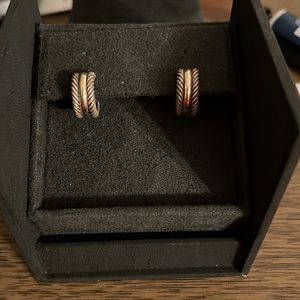 David Yurman Cable Collectibles Hoop Earrings